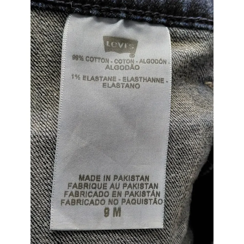 Levi's Blue Genuinely Crafted Stretch Jeans Women Size 9M